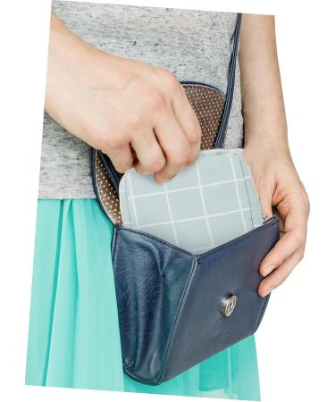 Lurrose 2pcs Girly Cotton Coin Purse Set | Portable Tampon Holder | Menstrual Pad Storage Bag - Buy Online on GoSupps.com