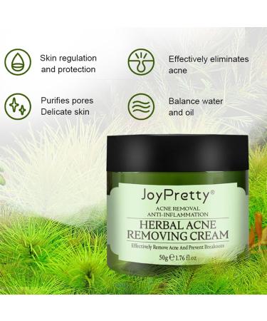Herbal Acne Removing Cream Professionally Remove Acne Marks Gently Moisturize Refreshing & Not Greasy Improving Sensitive Skin Prone to Acne Acne Scar Cream & Pimple Remover For All Skin Types - Buy Online on GoSupps.com