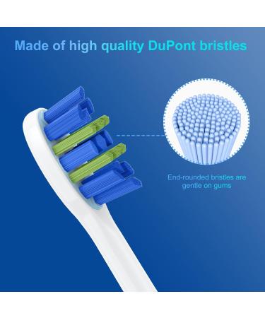 Sonicare Replacement Heads for Philips Electric Toothbrush - KD-D5 Click-On/Snap-On Brush Heads | International Shipping Available - Buy Online on GoSupps.com