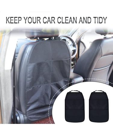 Buy Backrage Protection Auto - 2 STK AutoSitz Protection for Children with Organizers & Kick Mats | Durable Car Backrest Protection - 2 PCs Storage Solution - Buy Online on GoSupps.com