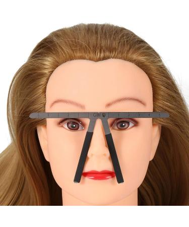 3-Point Eyebrow Ruler Stencils for Permanent Tattooing - Reusable Balance Extension Tool - Buy Online on GoSupps.com
