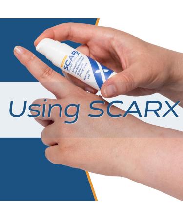 Scarx Silicone Scar Gel with Vitamin C - Reduces Hypertrophic Scars & Keloids | Fade Old Scars | 0.5oz Topical Solution for Surgery Burns & Injuries - Buy Internationally - Buy Online on GoSupps.com