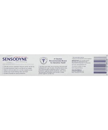 Buy Sensodyne Extra Whitening Toothpaste 6 Oz - International Shipping Available | Best Price & Fast Delivery - Buy Online on GoSupps.com