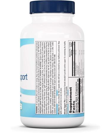 Nutra Biogenesis Adrenal Support Plus - Adrenal Support Supplements for Women & Men Adrenal Complex with Pregnenolone DHEA & Herbs for Daily Calm Energy & Focus Support - 60 Capsules - Buy Online on GoSupps.com