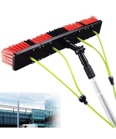 3-12m Water Fed Pole Kit Window Cleaning Pole Water/Hose Fed Pole Cleaning Brush Equipment Equipment Extendable Window Cleaning Pole for High Windows 30cm brush head 4m/13.1ft 30cm Brush Head 4m/13.1ft