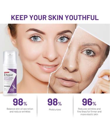 Anti Aging Facial Serum - Retinol Serum for Face - Retinol Anti Wrinkle Face Serum with Niacinamide - for Face Anti Aging Moisturizing Fine Line and Wrinkles 50ml - Buy Online on GoSupps.com