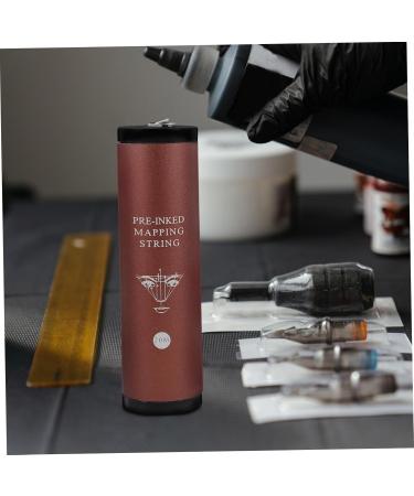 Mikinona 1 Box String Ink Kit The Tools Eyebrow Mapping Miss Aluminum Alloy Laminated Makeup Tools 9.00X2.40X2.40CM Brown - Buy Online on GoSupps.com