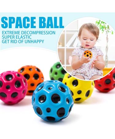 Astro Jump Ball - Space Theme Bouncy Balls for Kids | Moon Ball Planet Baums & Springing Balls - Perfect Party Gifts! - Buy Online on GoSupps.com