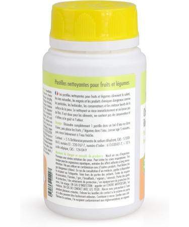 x 160g Microactiv Fruit & Vegetable Cleaning Tablets - Removes Pesticides Herbicides & Heavy Metals - Buy Online on GoSupps.com