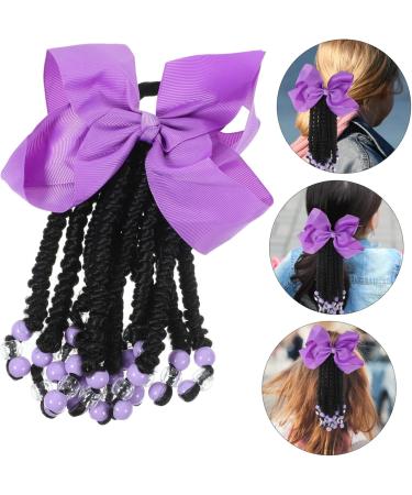 MAGICLULU Ponytail Beads and Dreadlocks Ponytail Wig Braided Wig Color Hair Extensions for Hair Accessories for Braids Synthetic Ponytail Extension Miss Decorate Chemical Fiber Lengthen - Buy Online on GoSupps.com