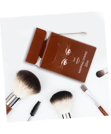 PAMINGONO 1 Box String Ruler Eyebrow Locating Ruler Eyebrow Liner Light Brown Ink Line - Buy Online on GoSupps.com