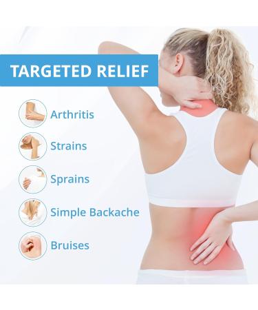 Cold Therapy Gel for Sprains & Muscle Pain Relief - Soothing Menthol Cream for Instant Arthritis & Restless Legs Relief | 8 oz - Buy Online on GoSupps.com