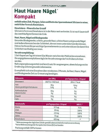 Shop H bner Skin Hair & Nail Compact - 30 Hours of Radiant Beauty | International Shipping Available - Buy Online on GoSupps.com