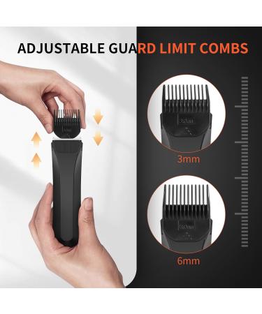 MAXGROOM Body Hair Trimmer for Men - Electric, Waterproof & Rechargeable - Buy Online on GoSupps.com