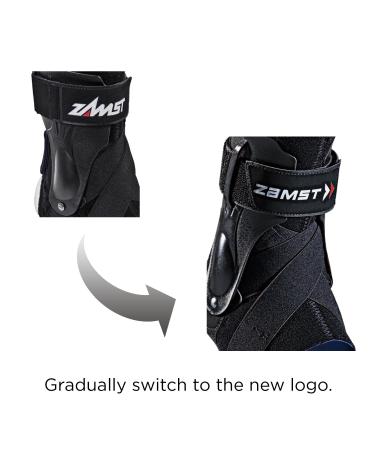 Zamst A2-DX Ankle Brace with Guards for High Ankle Sprains - Basketball, Volleyball, Football - Black, Left Medium - Buy Online on GoSupps.com