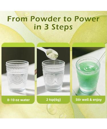 Magnesium Glycinate Powder with Chlorophyll L-Theanine & Adaptogenic Lion s Mane | Calm Relaxation & Whole-Body Wellness Support | Vegan Non-GMO | Lemon Grape & Pineapple Flavors 30 Servings - Buy Online on GoSupps.com