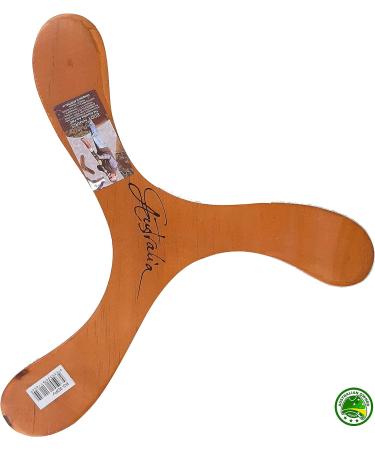 Finecraft Australia Wood Boomerang - Australian Souvenir for Kids and Adults - Buy Online on GoSupps.com