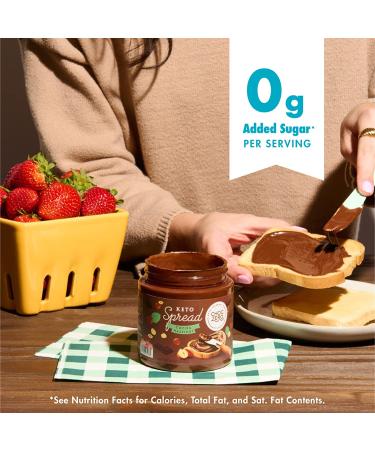 ChocZero Keto Chocolate Hazelnut Spread - 12 oz | Sugar-Free & Low-Carb - Buy Online on GoSupps.com