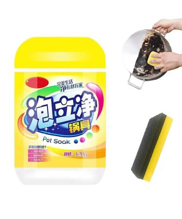 All-Purpose Degreaser for Heavy-Duty Cleaning Foam Rust Remover Kitchen All-Purpose Cleaning Powder Soak to Clean Greasy Dirt Obliterate Stubborn Stains Effortlessly (1pcs)