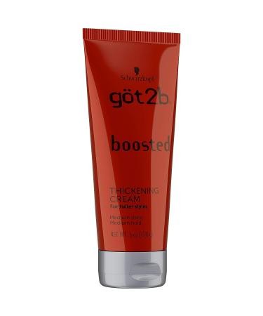 Got2b Boosted Thickening Cream 6 oz - Add Volume and Texture to Your Hair - Buy Online on GoSupps.com
