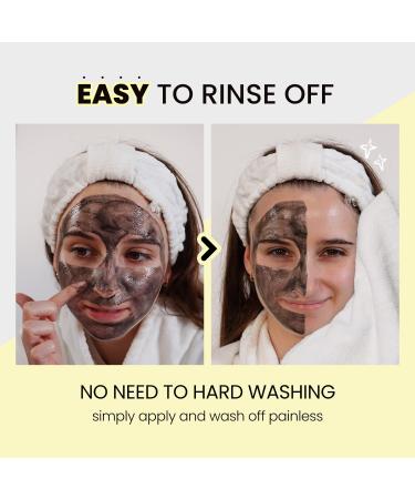 COXIR Black Rice TXA Pore Purifying Mask | Blackhead Cleansing & Pore Hydrating Facial Mask | Korean Skincare | Paraben & Cruelty Free | 50ml - Buy Online on GoSupps.com