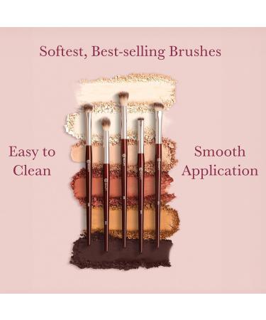BK BEAUTY - Essentials Eye Brush Set (5PC) | Professional Eyeshadow Brushes for Blending Smudging & Defining | Premium Quality for Flawless Eye Makeup - Buy Online on GoSupps.com