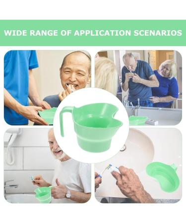 Buy Seniors Mouth Flushing Basin | Hygienic Oral Care Mug & Emesis Tray for Easy Use - Buy Online on GoSupps.com