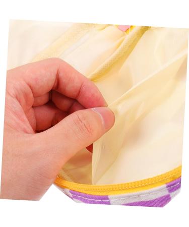 Healifty Aunt's Towel Storage Bag Set - Mini Clutch Organizer Pouch for Women | Portable Period Bag with Zipper Closure and Button Tampon Holder - Pu Violet - Buy Online on GoSupps.com