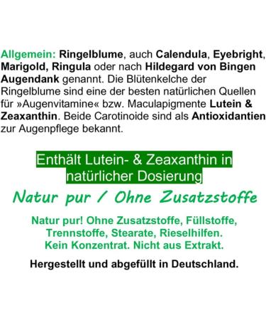 Ringle Flower Lutein & Zeaxanthin Eye Vitamins - 120 Capsules for Eye Care & Vision Support | Nature Pure - Additive Free - Buy Online on GoSupps.com