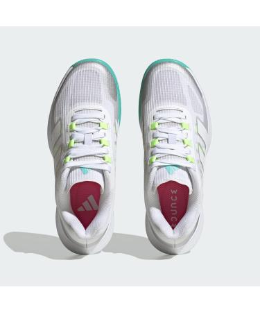 Adidas Women's Forcebounce 2.0 Volleyball Shoes - Ftwr White/Silver - Size 38 2/3 EU | International Shipping Available - Buy Online on GoSupps.com