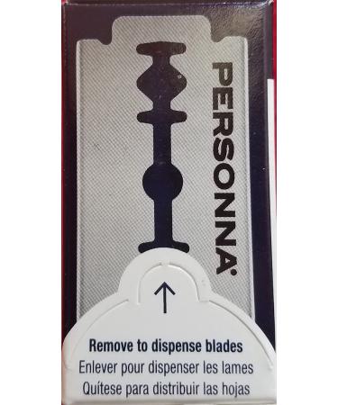 Personna Double Edge Razor Blades - 100 Count - Buy Online on GoSupps.com
