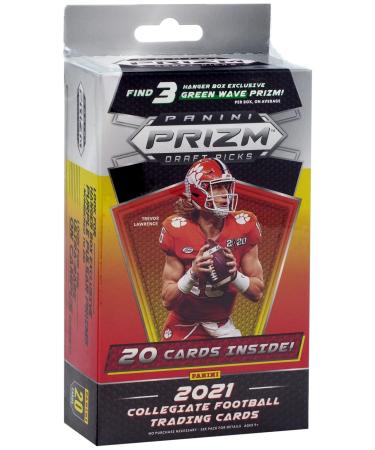 2021 Panini NFL Prizm Draft Picks Football Trading Card Hanger Box