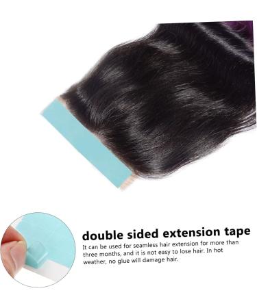 minkissy 10 Sheets Seamless Hair Extension Film Seamless Hair Extension Tape Double-sided Tape Replacement Tape for Hair Extensions Tape in Extension Replacement Tape Pu Extend Glue - Buy Online on GoSupps.com