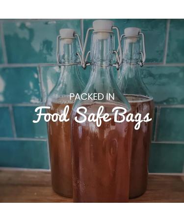 Organic Vegan Kombucha SCOBY - Freshly Fermented (2 Litre) - Buy Online on GoSupps.com