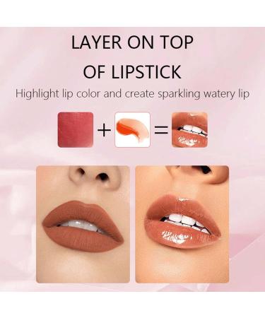 Lip Plumper Natural Lip Plumper and Lip Care Serum Lip Plumper Gloss Lip Enhancer for Fuller Lip Mask Beautiful Fuller Hydrating & Reduce Fine Lines (Day& Night) (Coral 5ML) - Buy Online on GoSupps.com