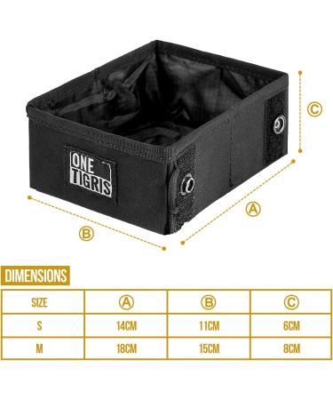 Oneigris Foldbar Dog Bowl - 0.9L Portable Drinking Bowl for Training & Outdoor Activities | Eco-Friendly & Reusable Packaging - Buy Online on GoSupps.com