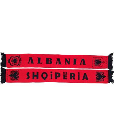 Buy Generic Albania Knitted Scarf | Football Souvenir for World Cup & European Championship - Buy Online on GoSupps.com