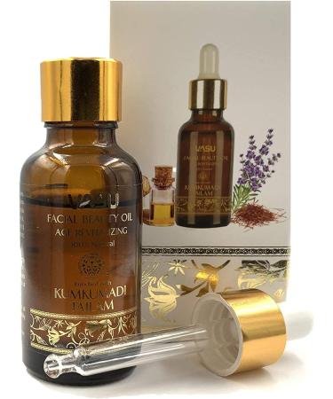 MIRSSA Vasu Age Revitalizing Facial Beauty Oil Enriched with Kumkumadi Oil gives Radiant Skin Clinically Proven Actives 25ml - Buy Online on GoSupps.com