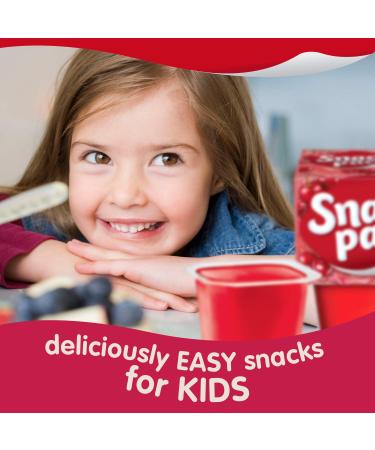 Snack Pack Sugar-Free Cherry Juicy Gels (4 Count) - Delicious and Healthy Snack Option - Buy Online on GoSupps.com