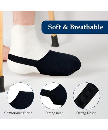 Cast Toe Cover - Anti-Slip Protector for Leg Casts - Keep Toes Warm, Clean, and Protected - Buy Online on GoSupps.com