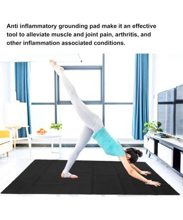 Buy Grounding Equipment Mat Set 138x100 cm - Reduce Inflammation Improve Sleep & Relieve Stress | Healthy Grounding Energy Bracelet Included - Buy Online on GoSupps.com