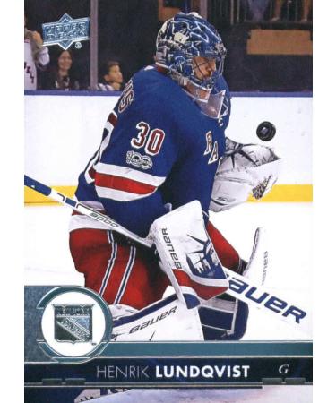 2017-18 Upper Deck Series 2 #372 Henrik Lundqvist New York Rangers Hockey Card