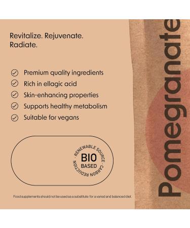 Premium Pomegranate Extract Capsules 4000MG (60 Capsules) | Supports Healthy Skin & Metabolism | GMO-Free & Vegetarian | Gluten-Free | 60 Count - Buy Online on GoSupps.com