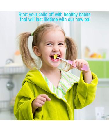 Cellena Kids U31 Sonic Electric Toothbrush - Food Grade Silicone Soft Bristles - 2 Brush Heads - Pink Regular - Buy Online on GoSupps.com