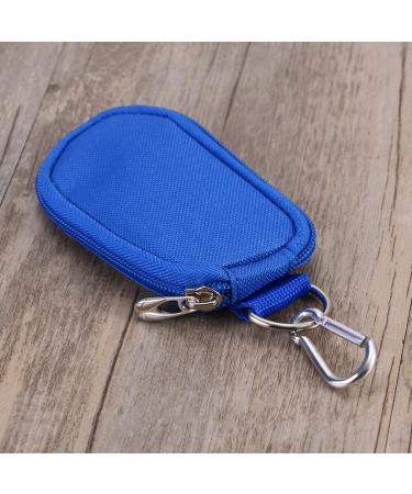 Shop Homsfou Travel Accessories - Essential Oil Carrying Bag & Key Rings | Blue Essential Oils Storage Wallet - Buy Online on GoSupps.com