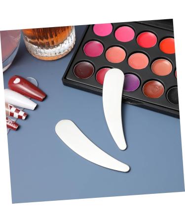 MUSISALY 2pcs Cosmetic Spatula Mask Spa Mini Spoon Facial Makeup Spatula Face Cream Scoop Rod Stainless Steel - Buy Online on GoSupps.com