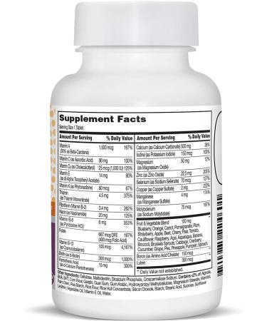 21st Century Wellify! Women's 50+ Multivitamin & Multimineral â€“ 65 Tablets for Optimal Health - Buy Online on GoSupps.com