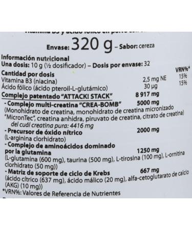 Buy Scitec Nutrition Attack 2.0 - 320g | Global Shipping | Top Performance Supplement - Buy Online on GoSupps.com