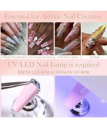  Qukoielly Nail gel 30ml modeling glue for rhinestone decoration nail glue | for women and girls - Buy Online on GoSupps.com