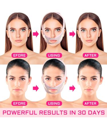 Beauty Face Sculpting Sleep Mask V Line Lifting Face-belt Chin Strap Double Chin Reducer for Women and Men Tightening Skin Preventing Sagging - Buy Online on GoSupps.com